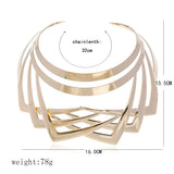 Chocker Torques Necklaces Statement Chain Collar F1199