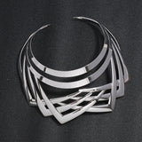 Chocker Torques Necklaces Statement Chain Collar F1199