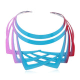 Chocker Torques Necklaces Statement Chain Collar F1199