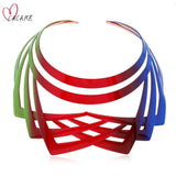Chocker Torques Necklaces Statement Chain Collar F1199
