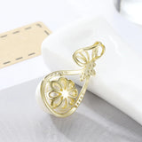 925 Silver Pearl Zircon Necklace for Women