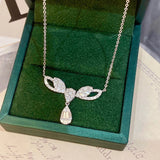 Zircon Geometric Necklace for Women