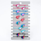 Acrylic Tree of Life Charm Bracelets Set Women Adjustable Unicorn Wristband