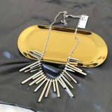 Alloy Baroque Necklace Female
