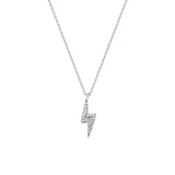 925 Silver Lightning Necklace Chain Wedding Jewelry