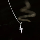 925 Silver Lightning Necklace Chain Wedding Jewelry