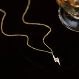 925 Silver Lightning Necklace Chain Wedding Jewelry