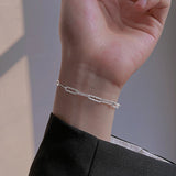 925 Silver Gypsophila Bracelet Bangle Wedding Gift