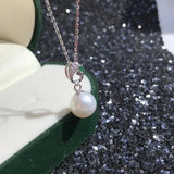 925 Silver Pendant Base Settings for Pearl Crystal Jade Agate