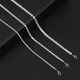 Zircon Ankle Bracelet Anklet Women Gift Foot Chain 3 Sizes