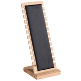 Bamboo Jewelry Display Stand Necklace Holder Pendant Organize