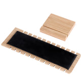 Bamboo Jewelry Display Stand Necklace Holder Pendant Organize