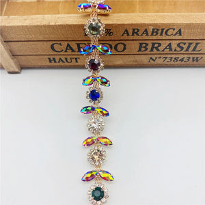 Colorful Crystal Rhinestone Headband for Women