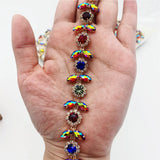Colorful Crystal Rhinestone Headband for Women