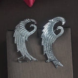 Feather Shape Multicolor Women Ear Cuff Earring Brincos Punk Style