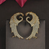 Feather Shape Multicolor Women Ear Cuff Earring Brincos Punk Style