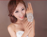 Rhinestone Married Hand Bracelet Wedding Jewelry Accessories Armlet Chain
