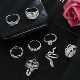 Love Star Irregular Ring Zirconia Stone Open Ring