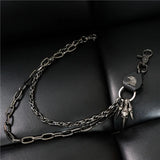 Retro Punk Waist Chain Self-defense Jewelry