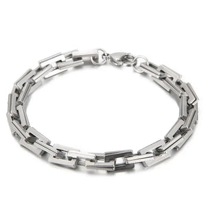 Personality Stainless Steel Hip Hop Bracelet