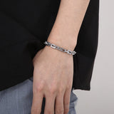 Personality Stainless Steel Hip Hop Bracelet