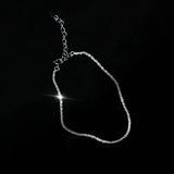 925 Sterling Silver Gypsophila Adjustable Bracelet Women Jewelry