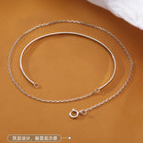 925 Silver Double Chain Bracelet for Women - Wedding Party Birthday Gift