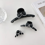 Korea Women Bowknot Hair Claw Clips Hair Clamps Accessories