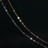 Women Choker Necklace High Peach Heart Clavicle Chain Wedding Party Gift