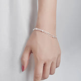 925 Sterling Silver Beads Bracelet & Bangle Charm Bracelet