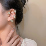 Exaggerated Butterfly Wing Ear Bone Clips for Girls Party Jewelry