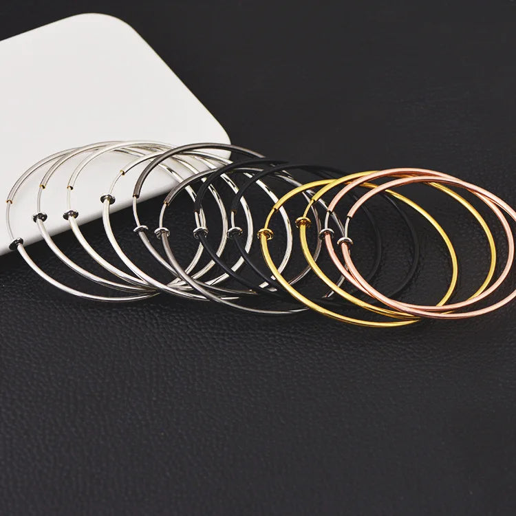 Painless 60MM Round Clip-On Earrings for Women