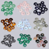 Nostalgic 18mm Rose Pink Quartz Opal Lapis Chakra Pendants
