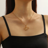 Ukraine Map Pendant Necklace Silver Choker Stainless Steel Jewelry Sets