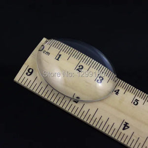 Clear Transparent Glass Cameos Cabochons For Pendant DIY (K00544)