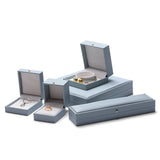 PU Leather Jewelry Box Organizer Portable Wedding Gift Packaging