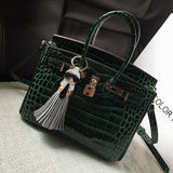 PU Leather Tassel Keychain Handbag Pendant Charm Keyring Hanging Ornaments
