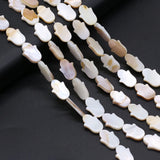 Hand of Fatima Shell Beads for DIY Jewelry Making