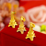 Eiffel Tower Pendant 14K Jewelry for Women