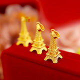 Eiffel Tower Pendant 14K Jewelry for Women