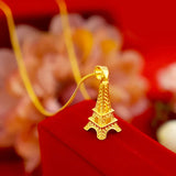 Eiffel Tower Pendant 14K Jewelry for Women