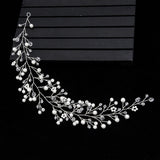 Bridal Crystal Leaves Headbands Wedding Hair Accessory