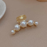 Pearl Clip Headdress Lady Curling Clip Jewelry Accessories For Women