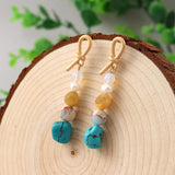 Baroque Pearl Drop Earrings Women's Party Jewelry