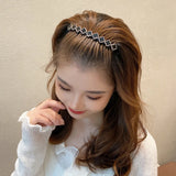 Pearl Hair Comb Bangs Broken Hair Finishing Tool