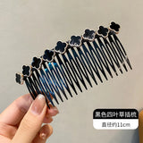 Pearl Hair Comb Bangs Broken Hair Finishing Tool