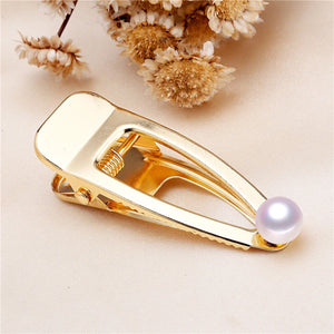 10pcs Pearl Hairpin Findings Hair Clip Mountings Settings Charm Accessories