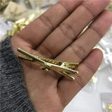 Pearl Hairpin Findings Hair Clip Mountings Settings 10pcs/lot