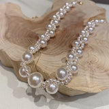 Romantic Pearl Pendant Necklace for Women, Party Gift