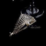 Pearl Metal Hair Clip Diamond Hairpins Ponytail Holder Hair Claw Pins And Clips